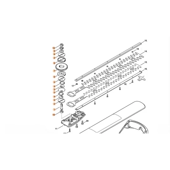 STIHL  Przekładnia 6010 640 0100